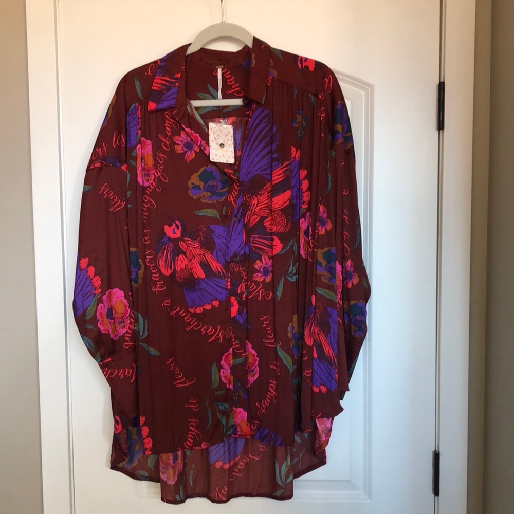 Free People Long Sleeve Tunic
